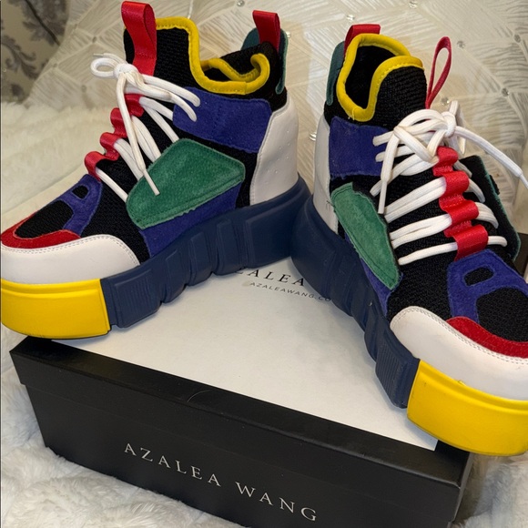 Colorful Platform Sneakers - Picture 8 of 8